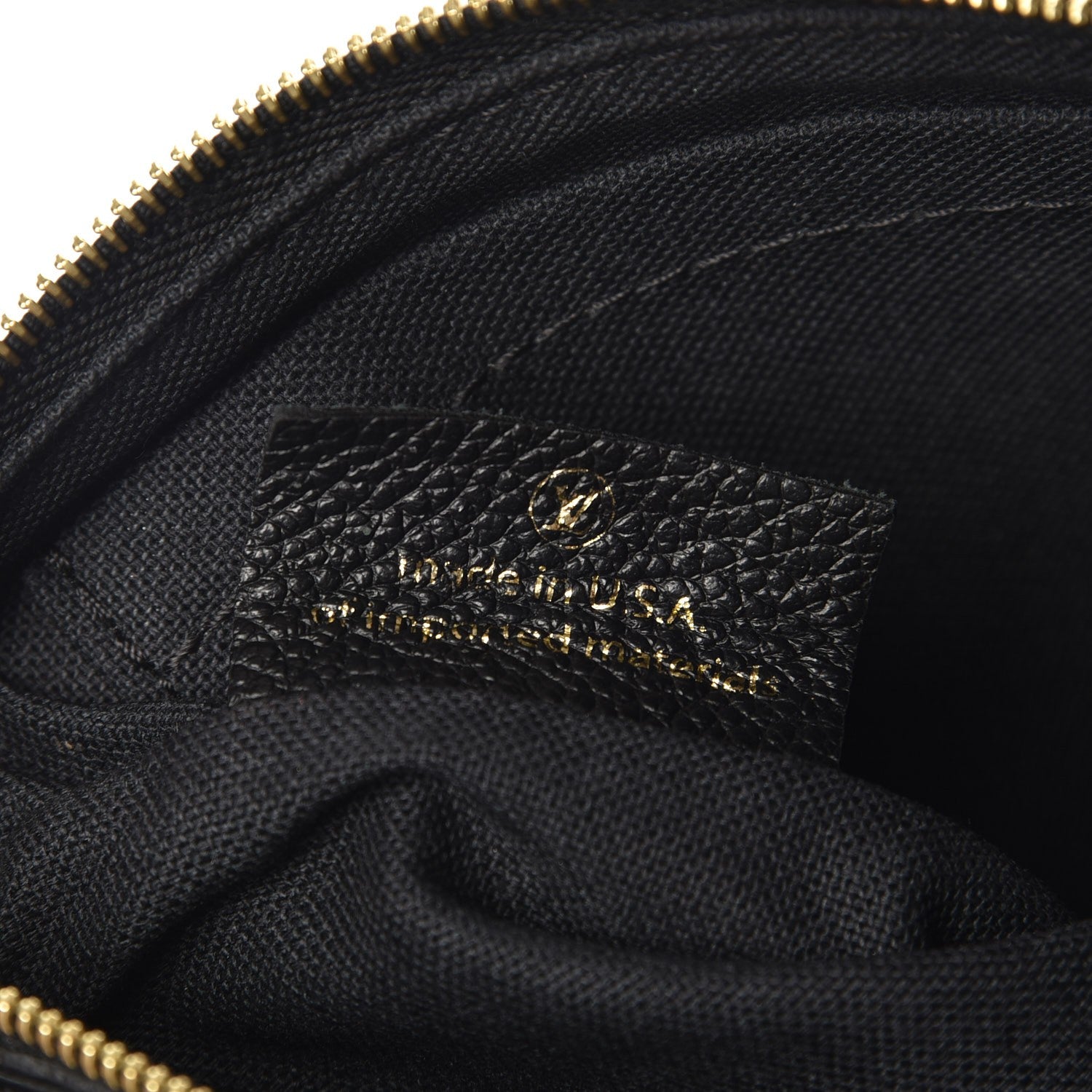 Louis Vuitton Monogram Pallas Clutch Black 7 of 8