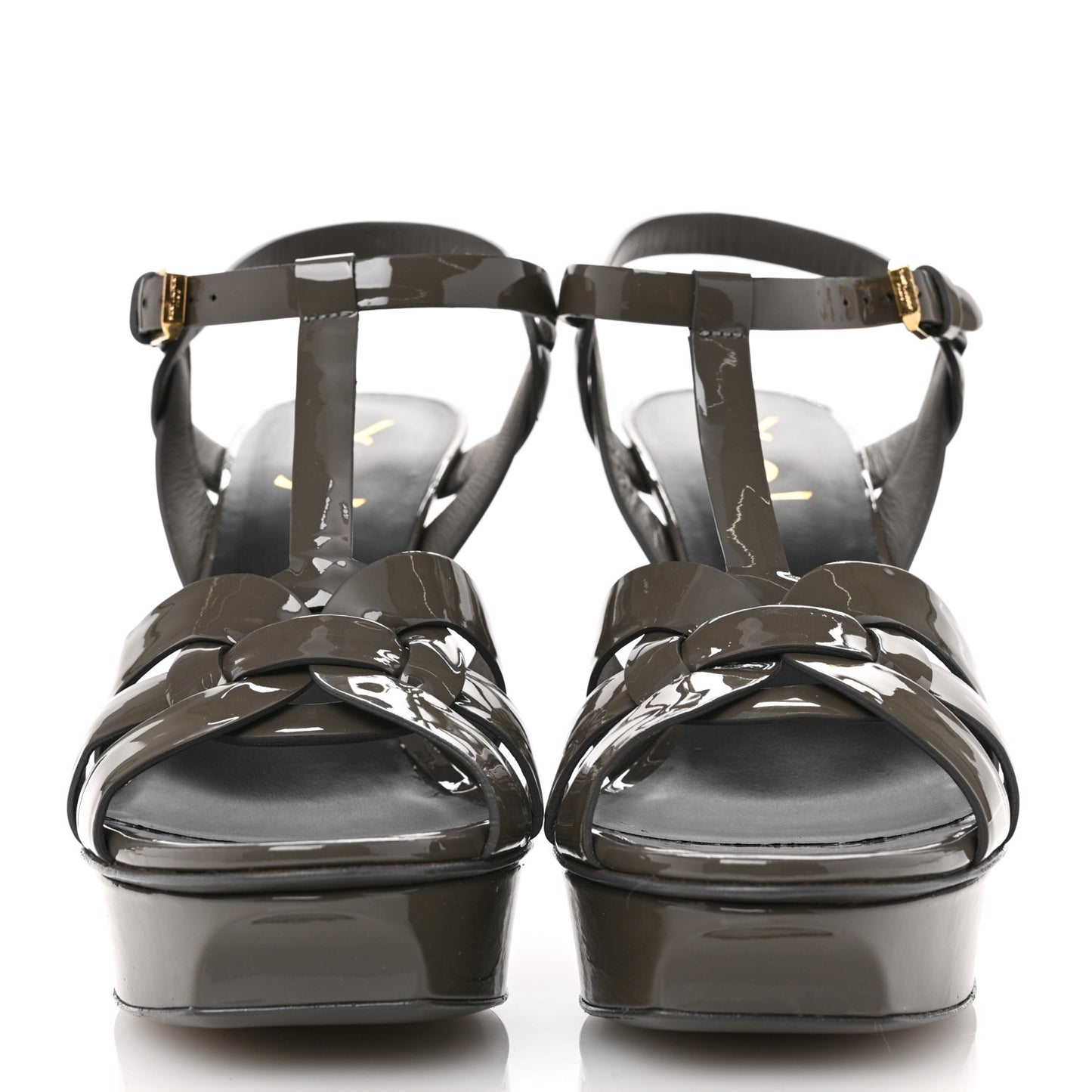 Patent Tribute 75 Platform Sandals 39 Fog