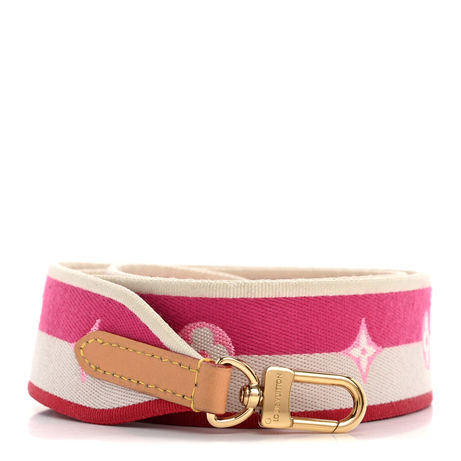 Louis Vuitton Jacquard Speedy Bandouliere 20 Shoulder Strap Fuchsia 1 of 7