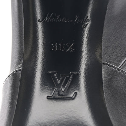 Louis Vuitton Calfskin Uniformes Silhouette Ankle Boots 36.5 Black 8 of 12