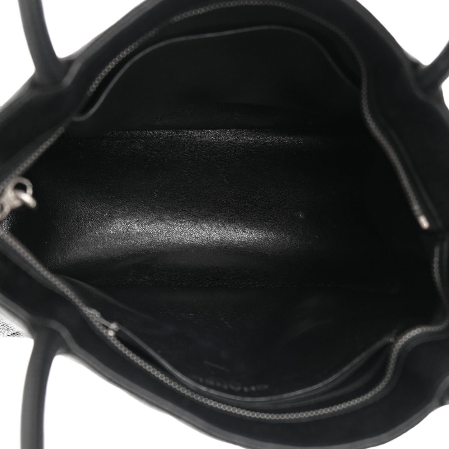 Caviar Quilted Medallion Tote Black
