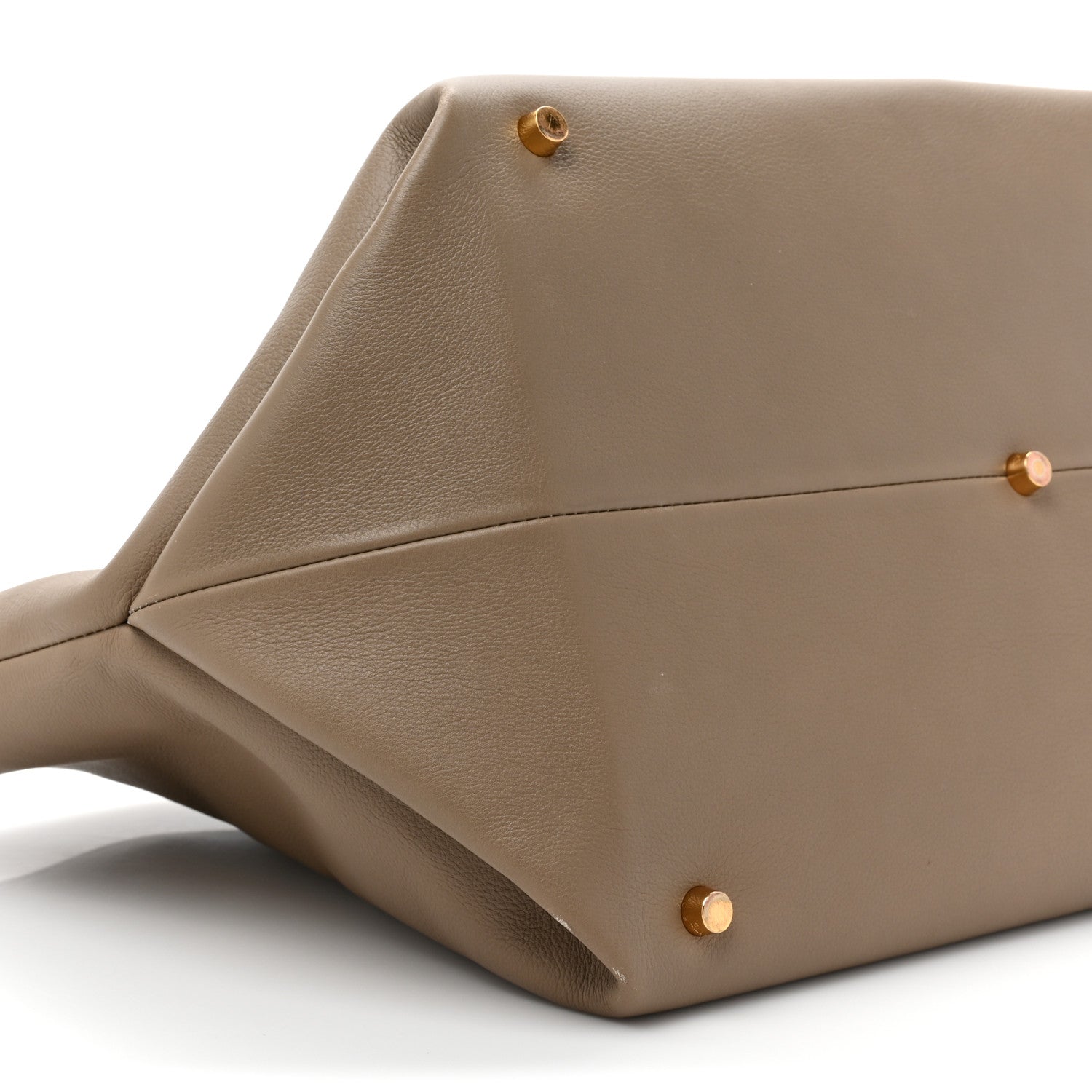 Khaite Pebbled Calfskin Medium Amelia Tote Taupe 8 of 13