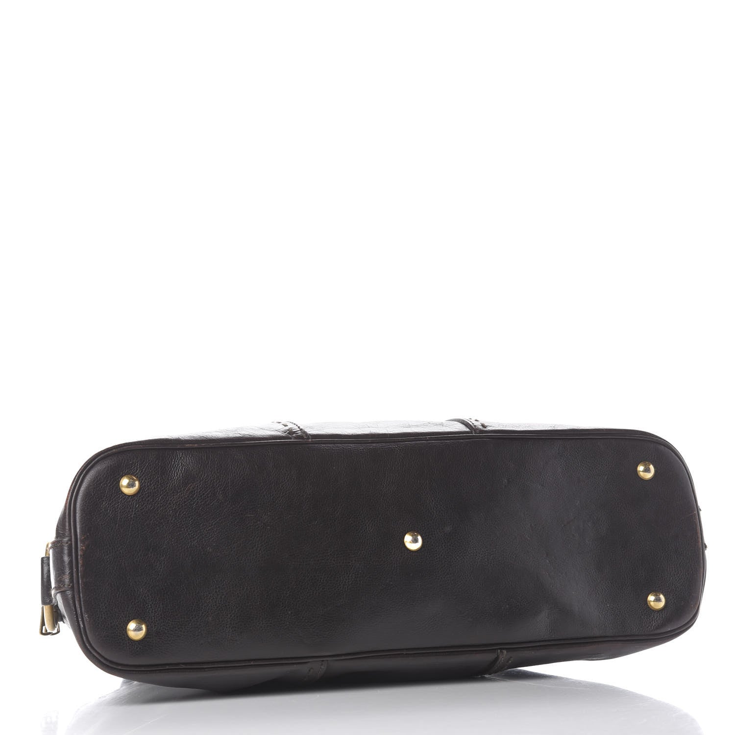 Saint Laurent Calfskin Large Muse Dark Brown 3 of 9