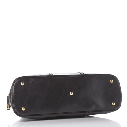 Saint Laurent Calfskin Large Muse Dark Brown 3 of 9