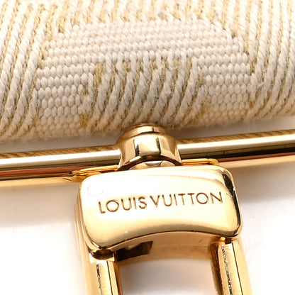 Louis Vuitton Monogram Utility Crossbody Bandouliere Shoulder Strap Beige 4 of 5