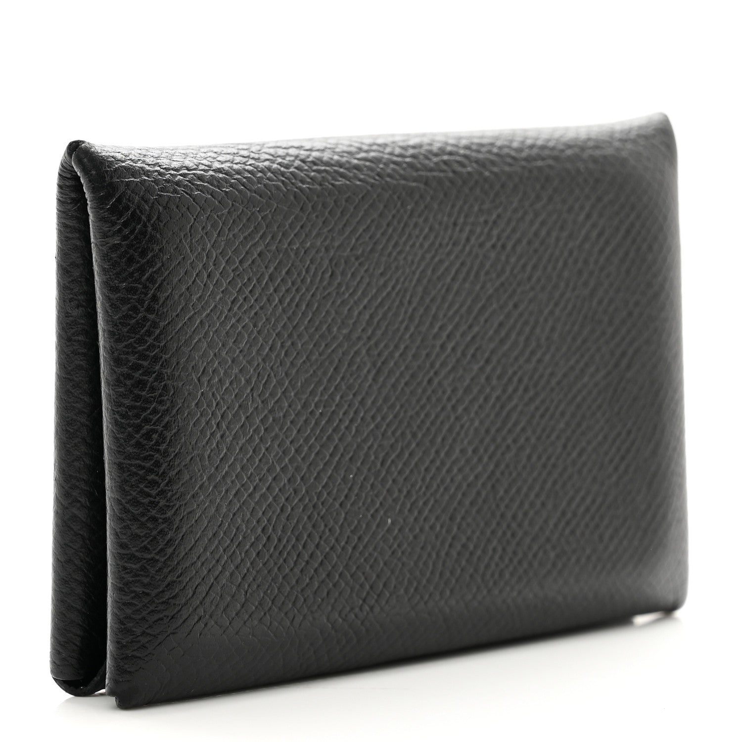 Hermes Epsom Calvi Card Case Black 3 of 6