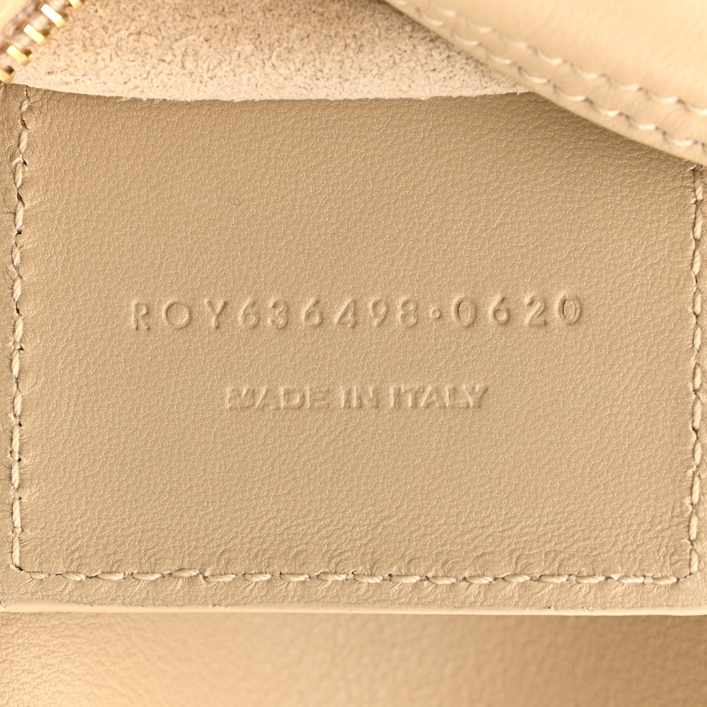 Smooth Calfskin Small Suzanne Hobo Ivory Natural
