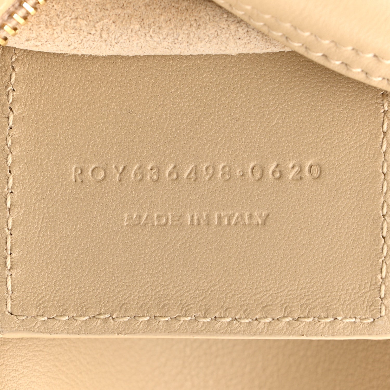 Saint Laurent Smooth Calfskin Small Suzanne Hobo Ivory Natural 9 of 13