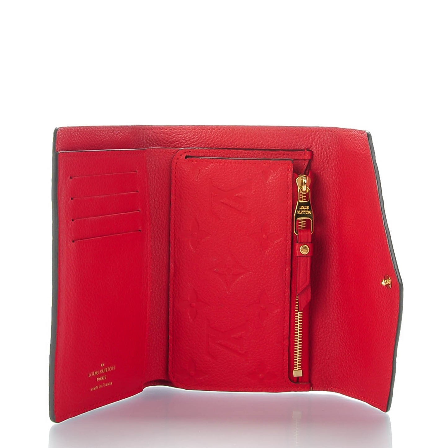 Empreinte Compact Curieuse Wallet Cherry