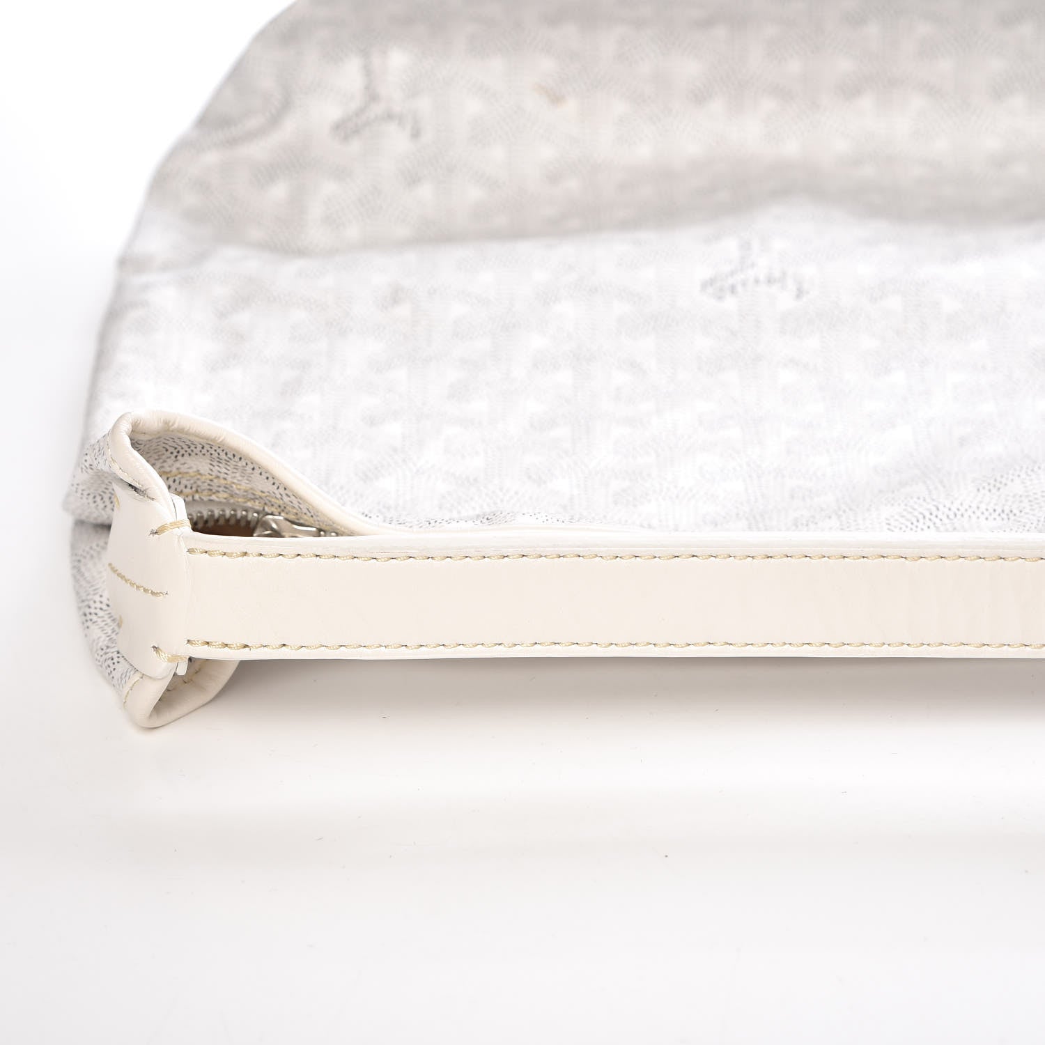 Goyard Goyardine Fidji Zip Hobo White 11 of 13