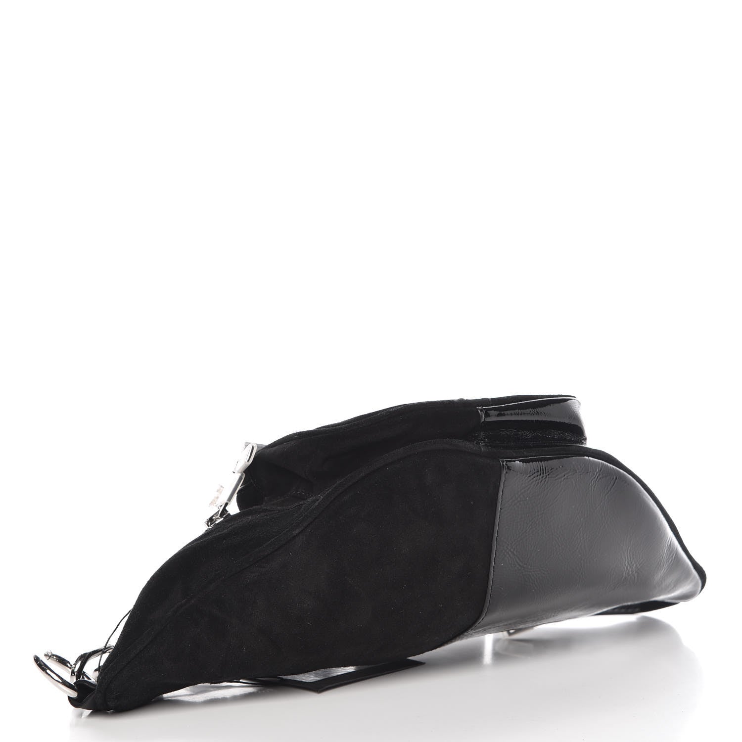 Alexander Wang Suede patent Attica Fannypack Black 4 of 6