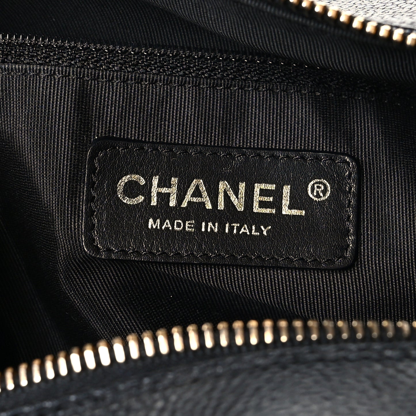 Caviar Quilted CC Duffel Bag Black