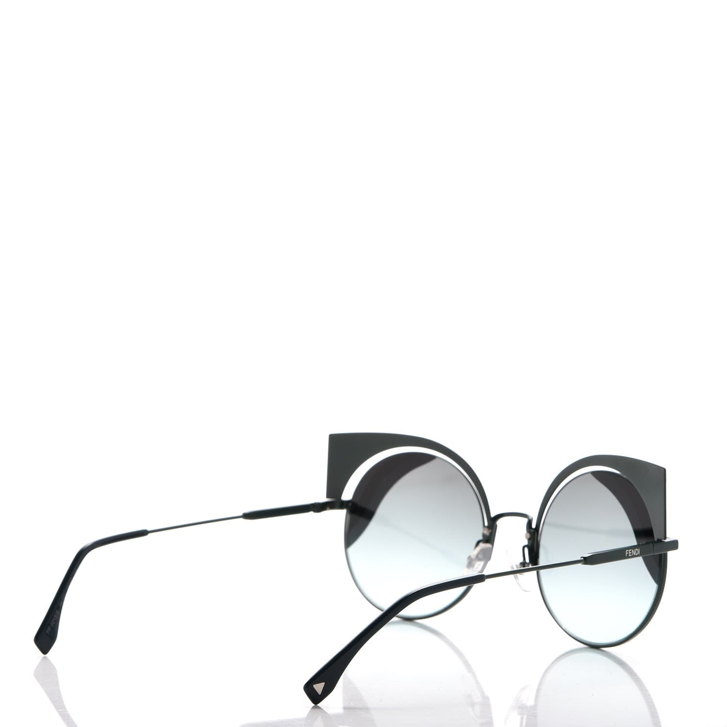 Fendi Hypnoshine Sunglasses FF 0215/S Matte Blue Green 3 of 8
