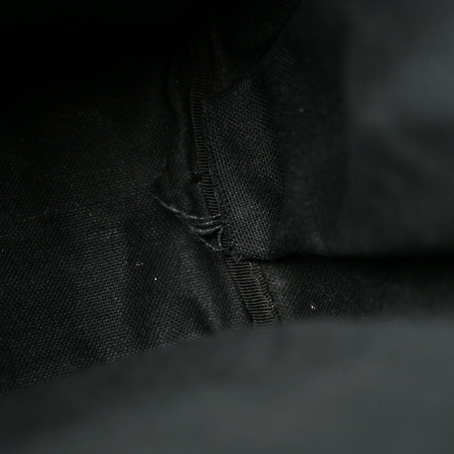 Canvas House Check Backpack Black
