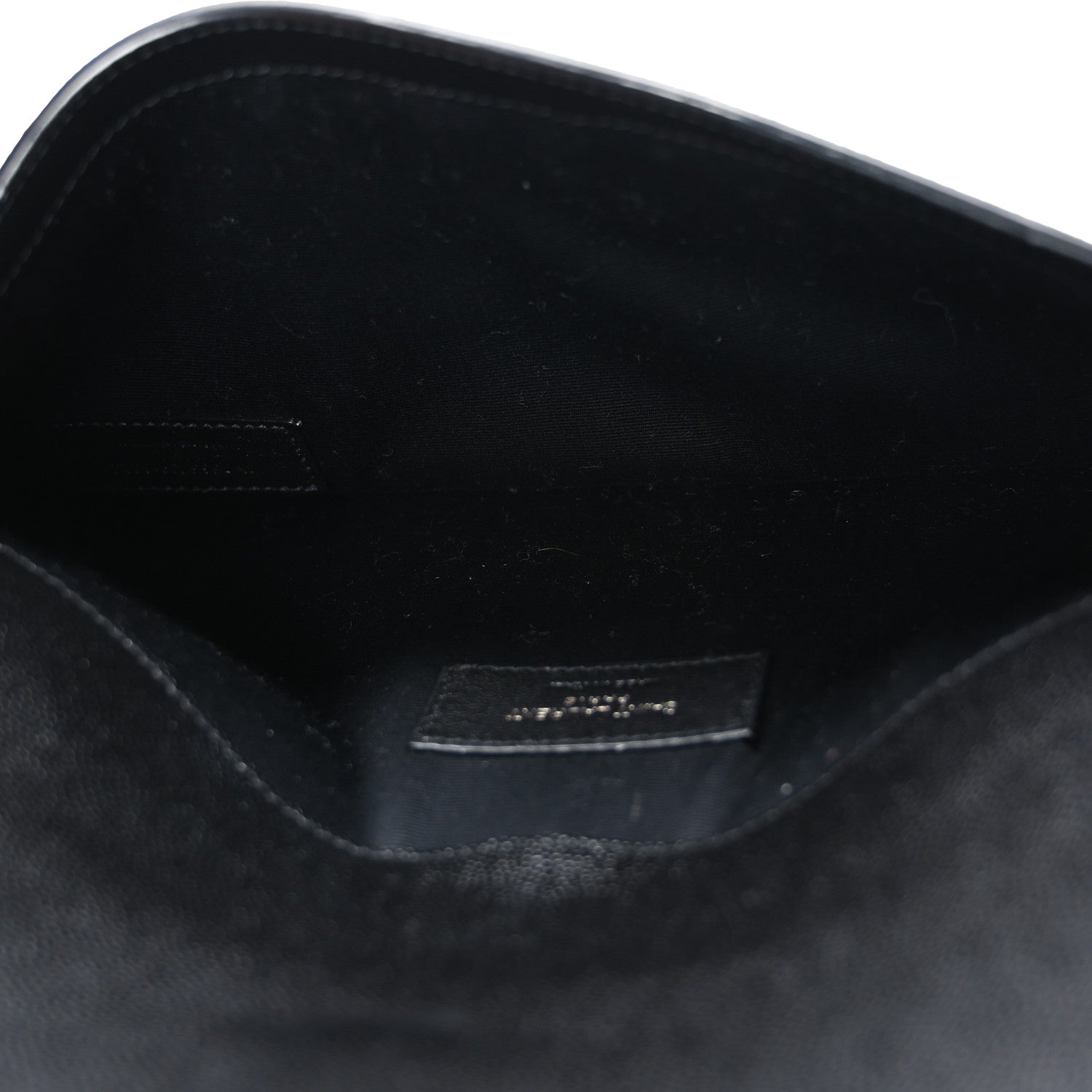 Saint Laurent Grain De Poudre Uptown Pouch Black 5 of 6