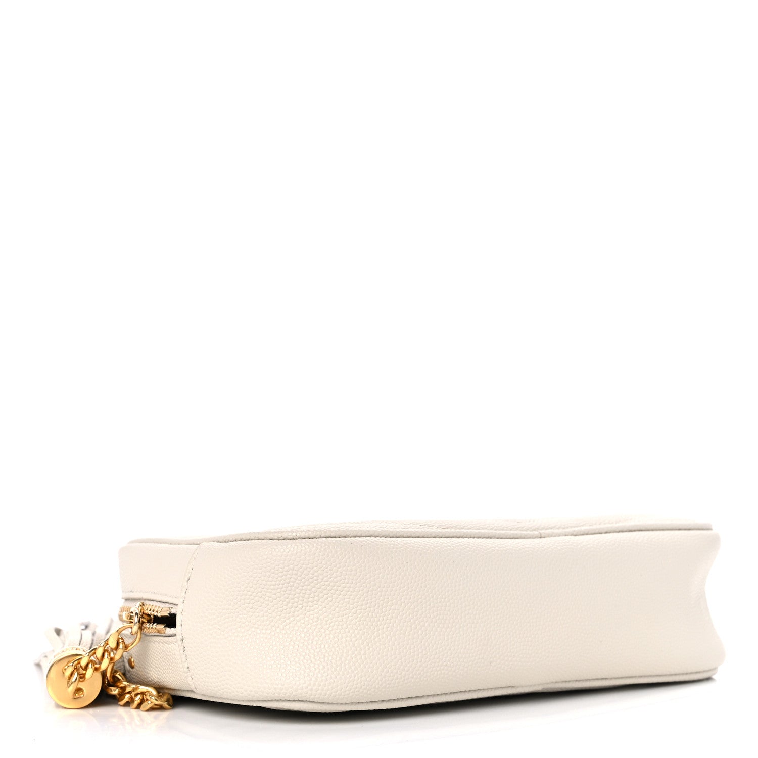 Saint Laurent Grain De Poudre Matelasse Monogram Mini Lou Camera Bag Crema Soft 4 of 10
