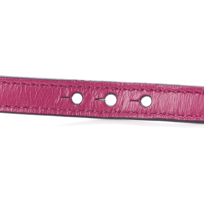 Bulgari Calfskin Serpenti Forever Double Coil Bracelet S Pink 6 of 7
