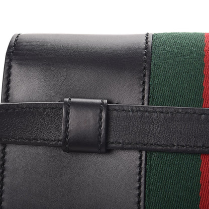 Gucci Calfskin Sylvie Belt Bag Black 10 of 10