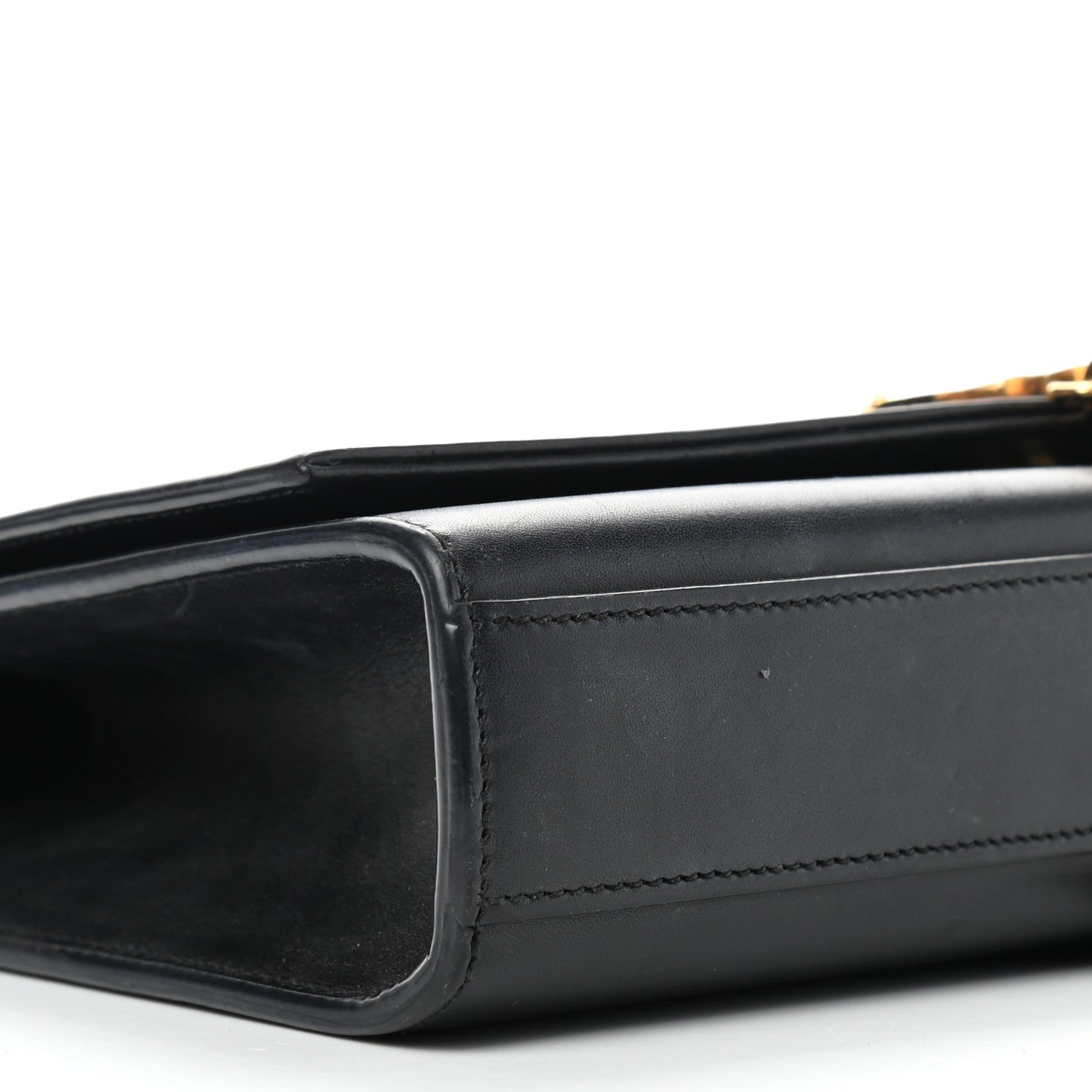 Saint Laurent Smooth Calfskin Medium Classic Monogram Kate Tassel Satchel Black 8 of 11