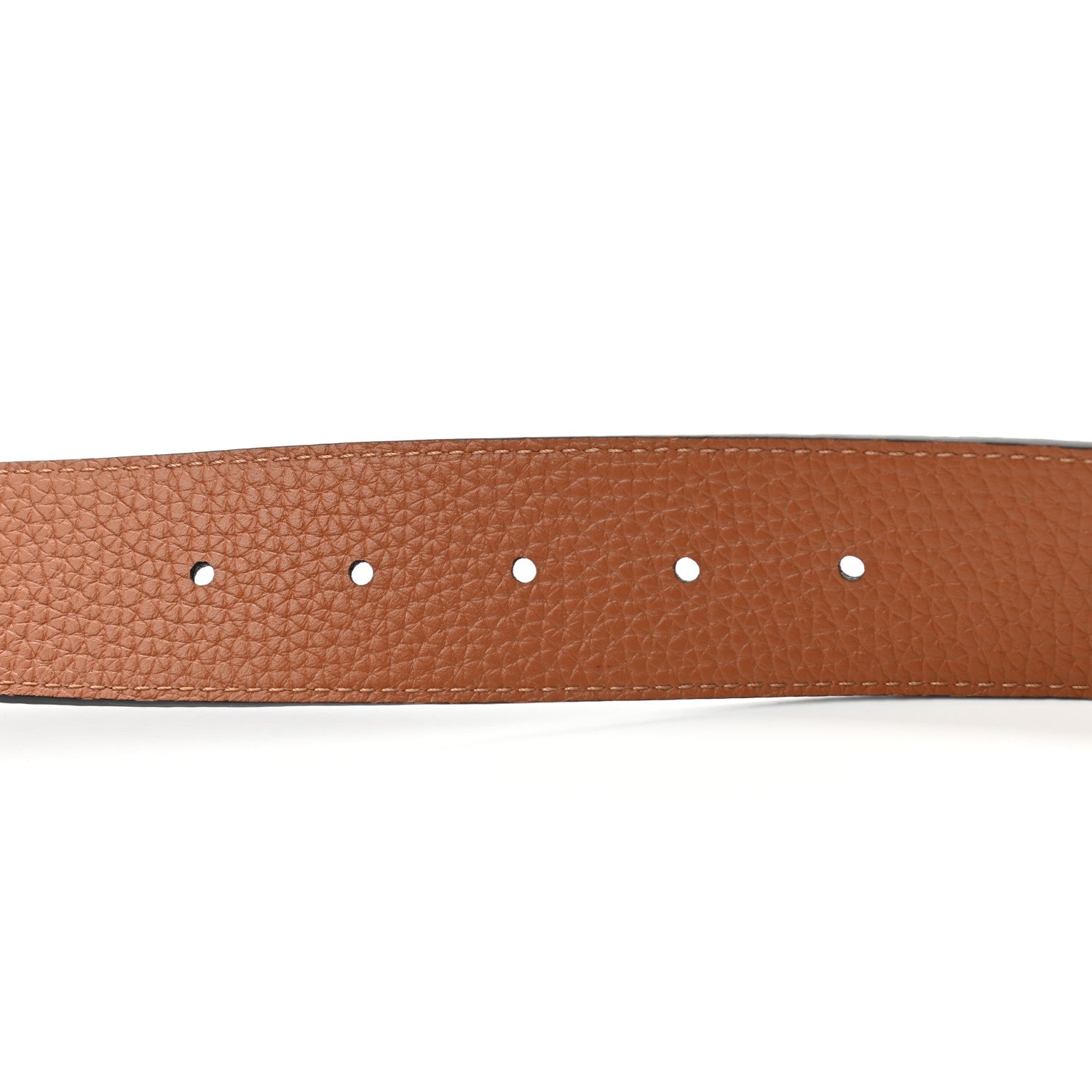 Louis Vuitton Taurillon Calfskin 30mm LV Initiales Reversible Belt 95 38 Black 3 of 5
