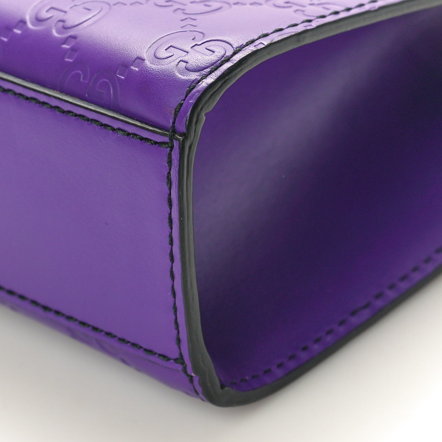 Guccissima Small Emily Chain Shoulder Bag Purple