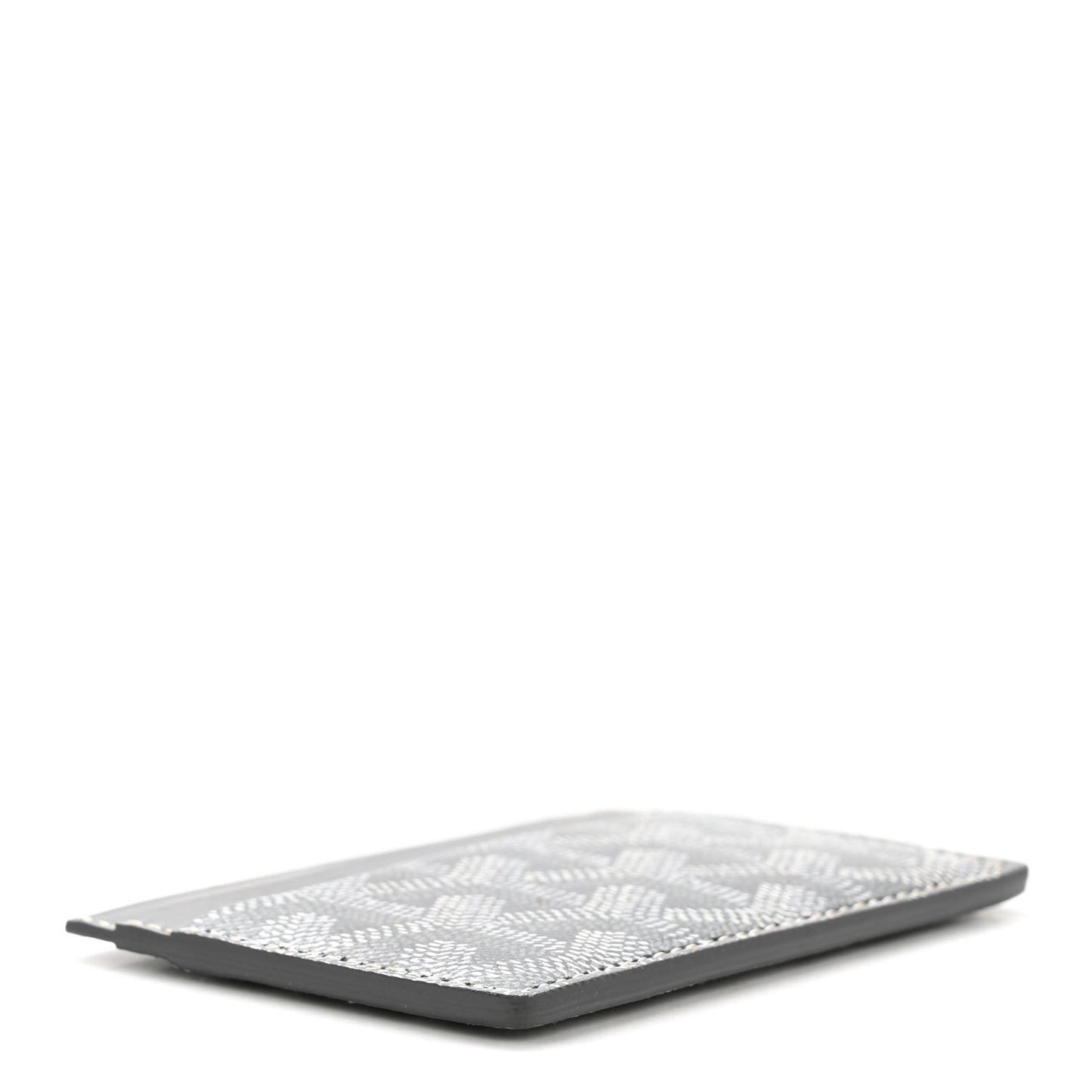 Goyardine Saint Sulpice Card Holder Grey