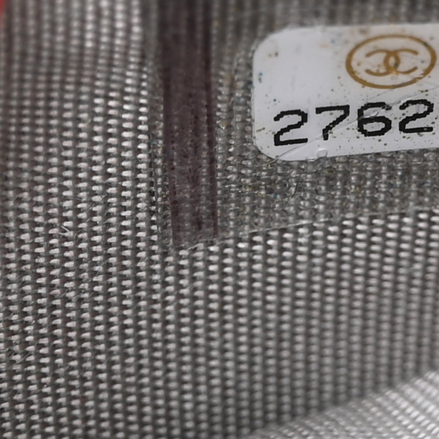 Caviar Quilted Boy Flap Card Holder Grey