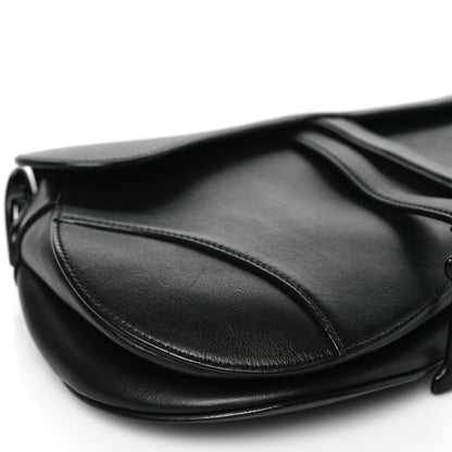 Christian Dior Ultra Matte Calfskin Saddle Bag Black 9 of 16