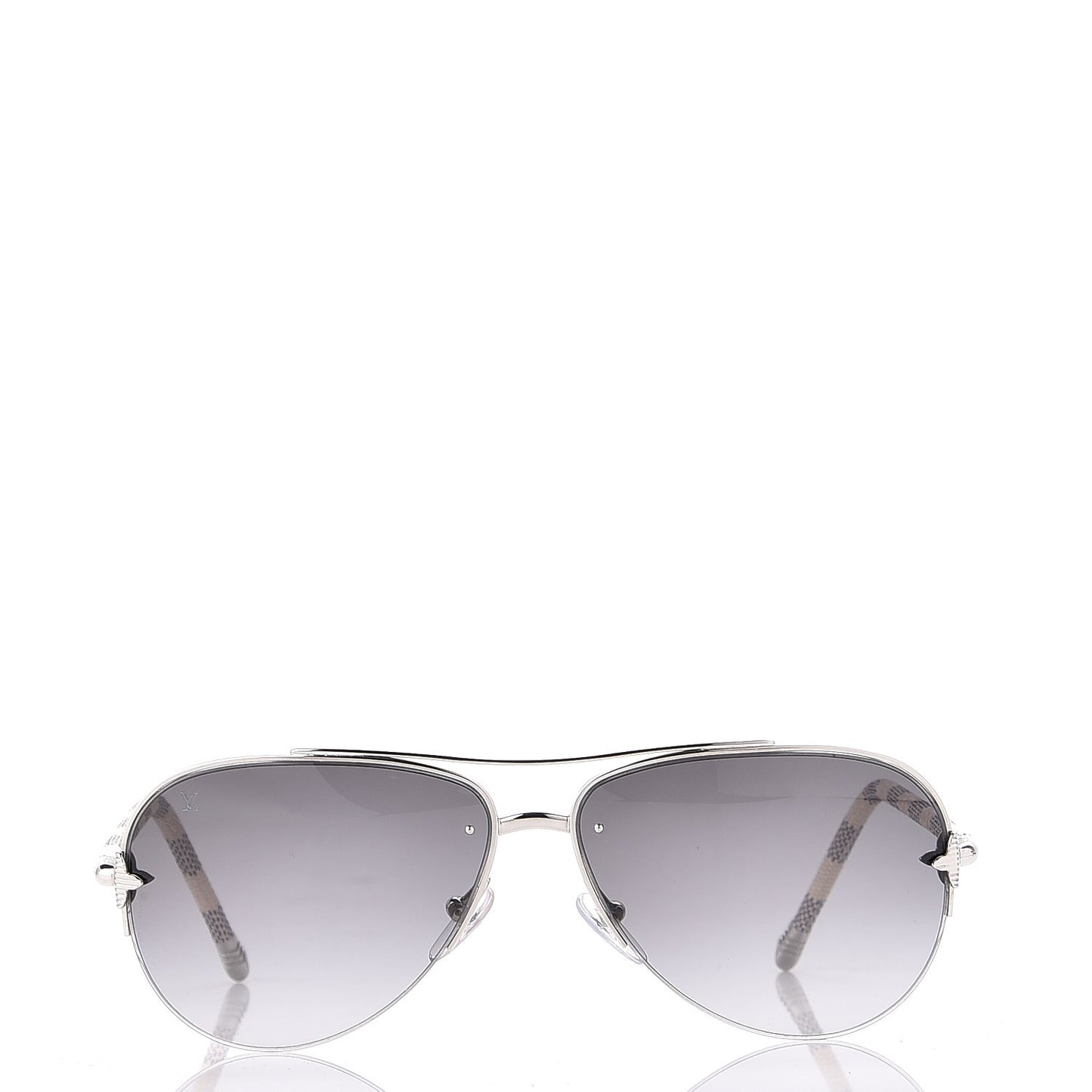 Damier Azur Petite Viola Pilote Aviator Sunglasses Z0570U