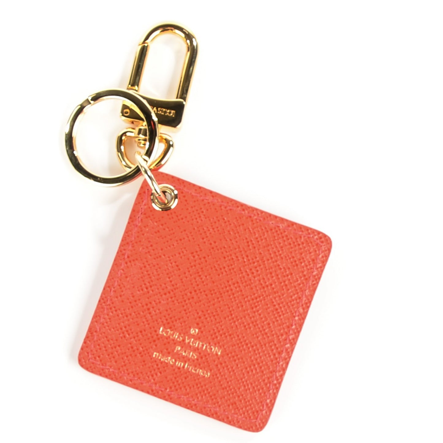 Monogram Illustre Groom Bag Charm Key Ring