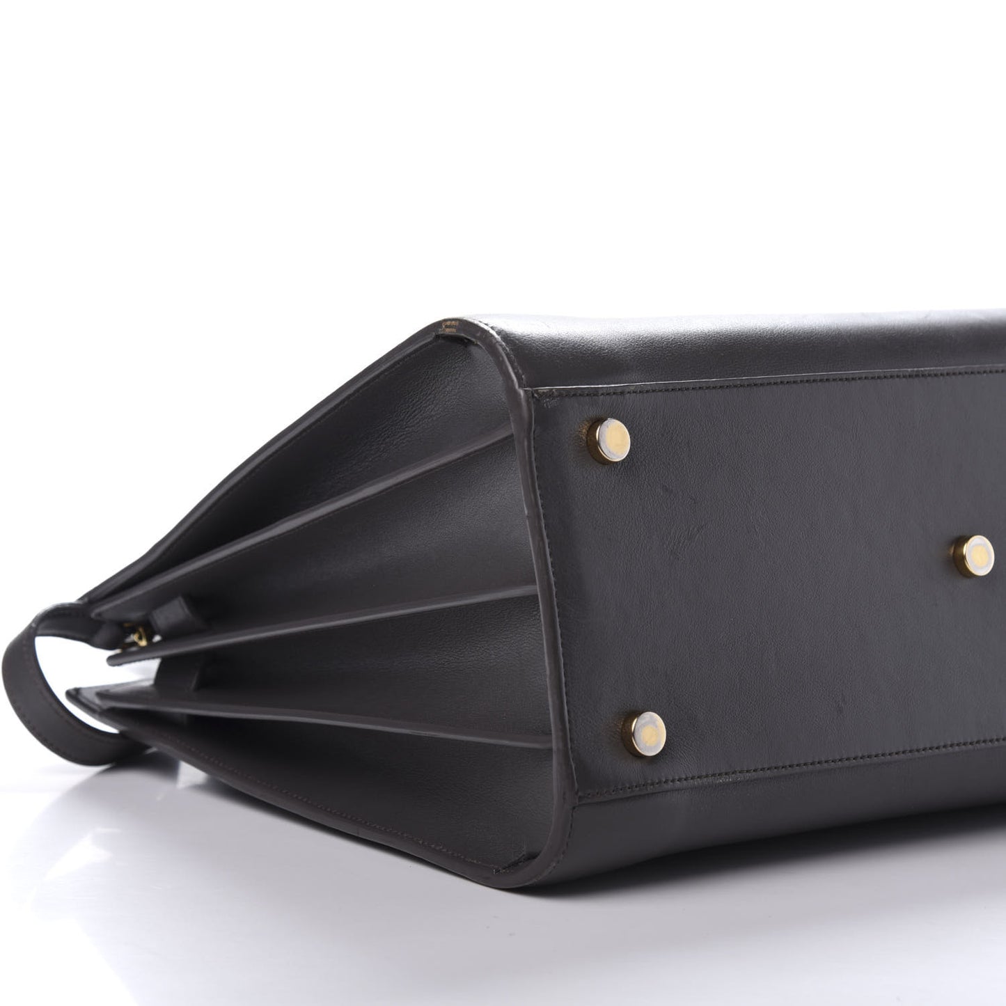 Calfskin Small Sac De Jour Black