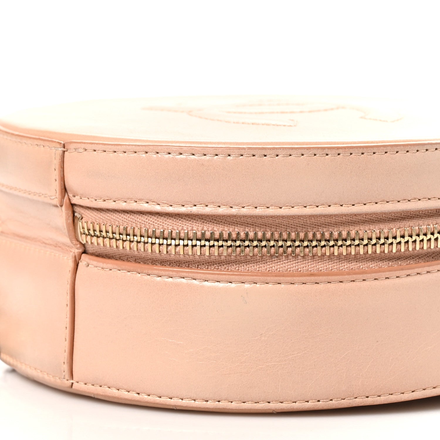 Chanel Glazed Calfskin Round As Earth Evening Bag Beige 10 of 10