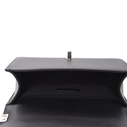 Chanel Calfskin Quilted Medium Boy Flap Black 5 of 10