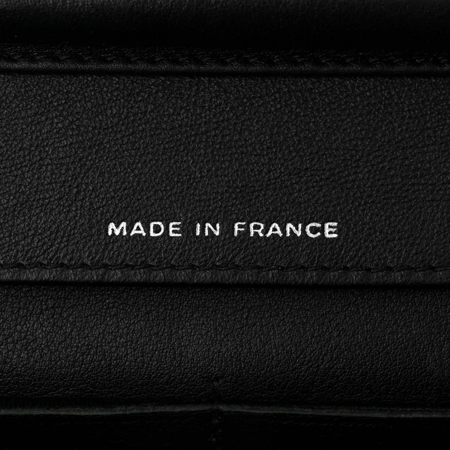 Patent Strass Wallet On Chain WOC Black