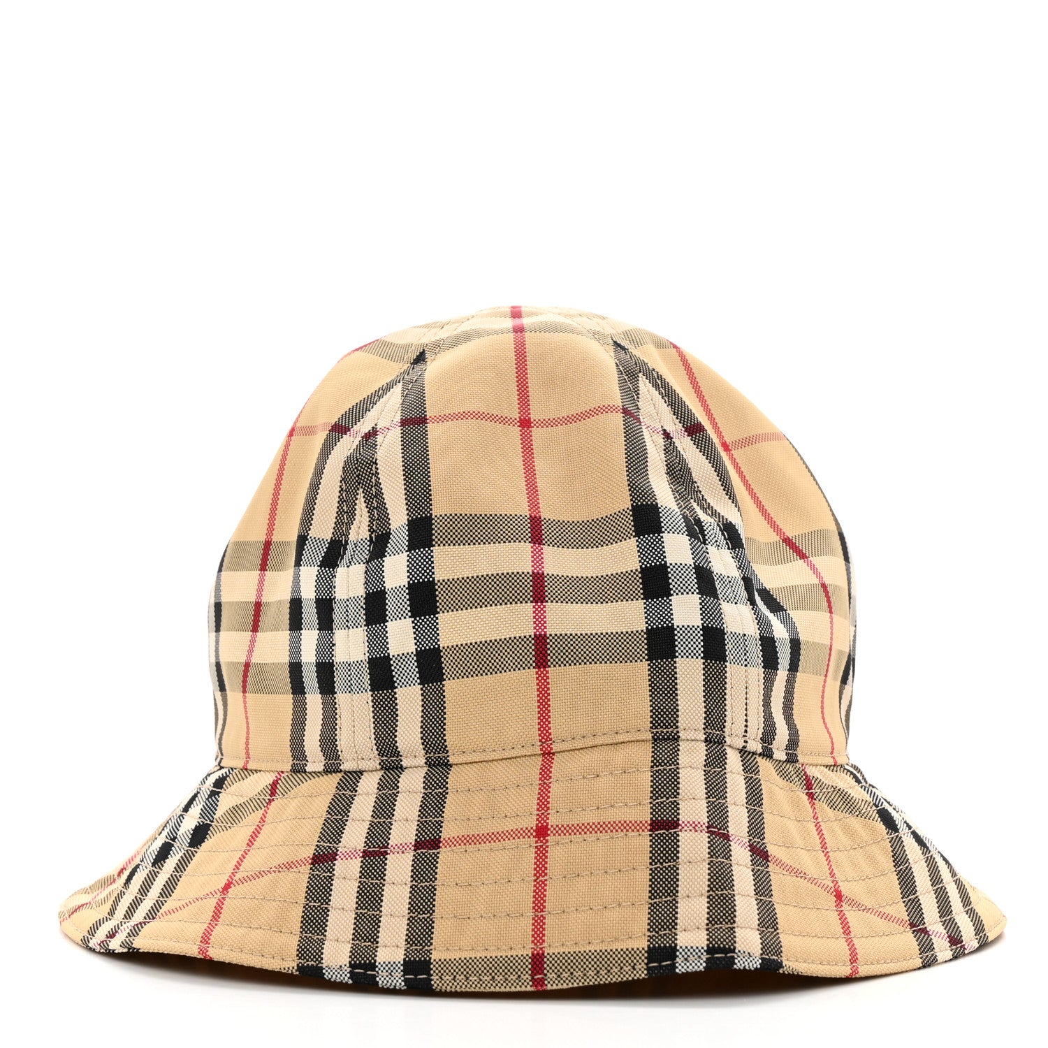 Burberry Nylon Vintage Check Bucket Hat L Archive Beige 6 of 8