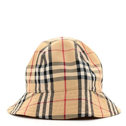 Burberry Nylon Vintage Check Bucket Hat L Archive Beige 6 of 8