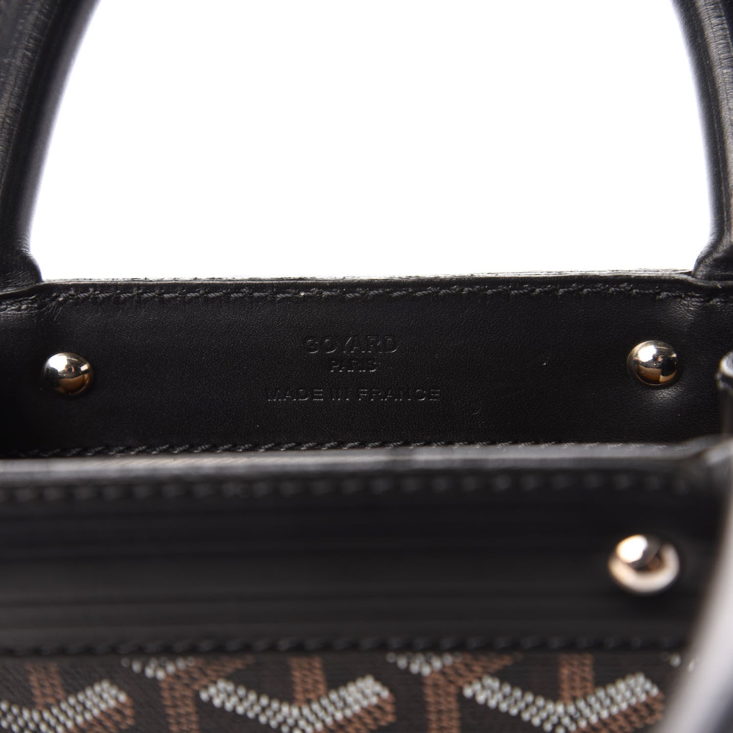 Goyard Goyardine Jersey GM Black 8 of 10