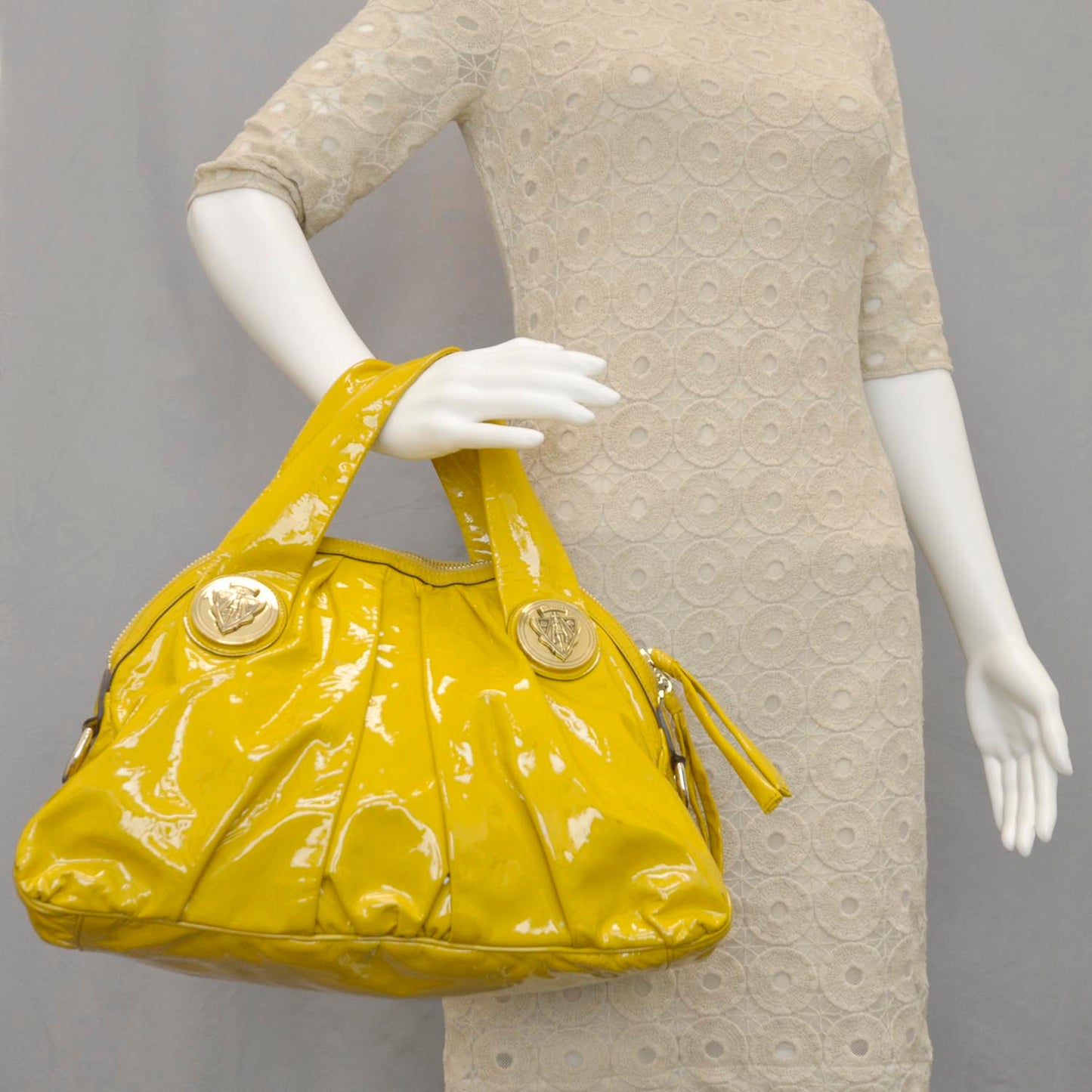 Patent Leather Hysteria Yellow