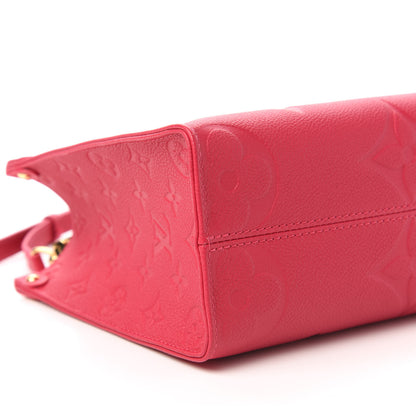 Louis Vuitton Empreinte Monogram Giant Onthego PM Freesia 6 of 9