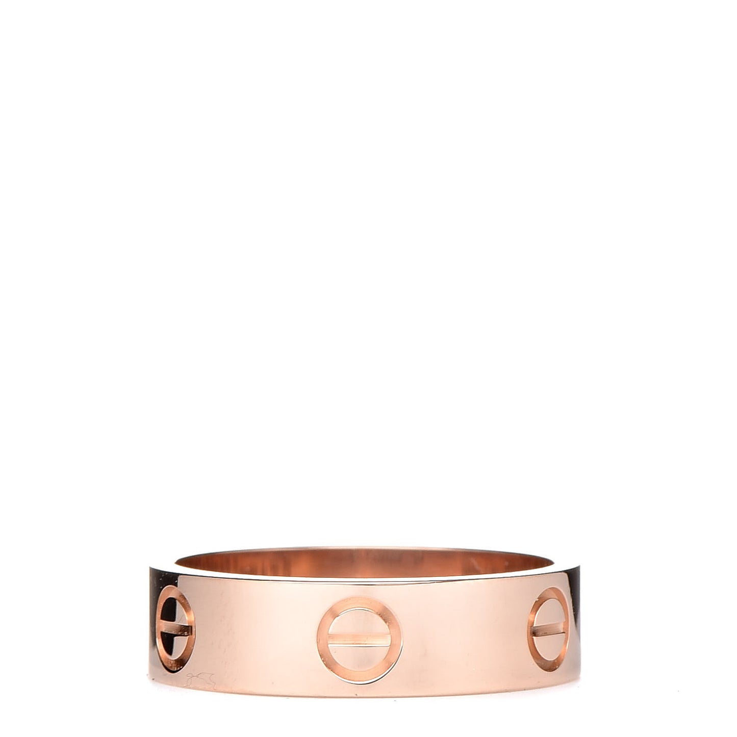18K Pink Gold 5.5mm LOVE Ring 57 8
