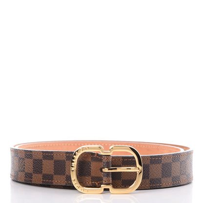 Louis Vuitton Damier Ebene Mini 25mm Belt 85 34 1 of 8