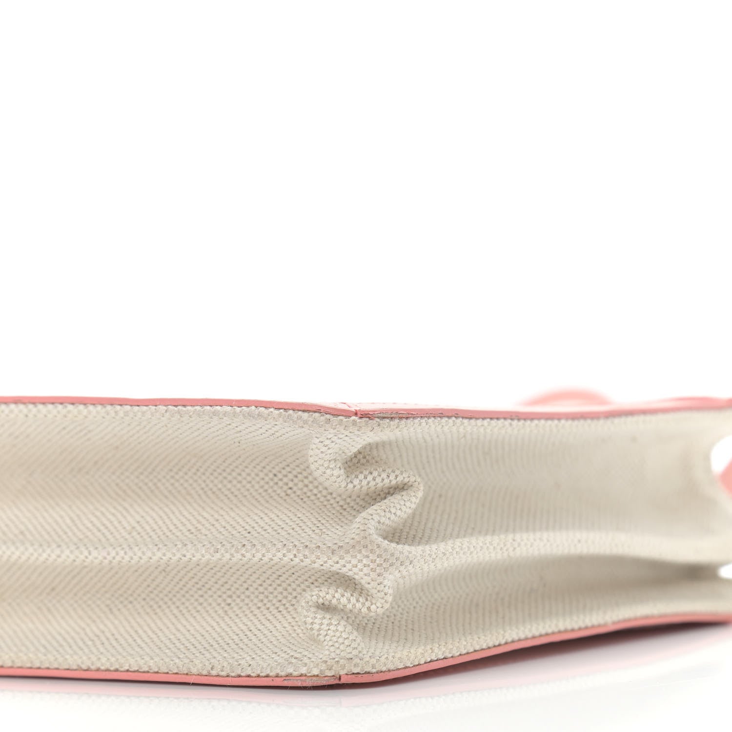 Balenciaga Cotton Canvas Pochette Crossbody Bag Rose Flamingo 9 of 10