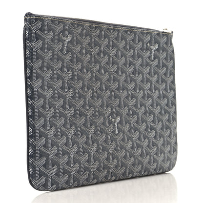 Goyard Goyardine Senat Pochette MM Grey 3 of 8