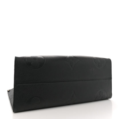 Louis Vuitton Empreinte Monogram Giant Onthego GM Black 4 of 13