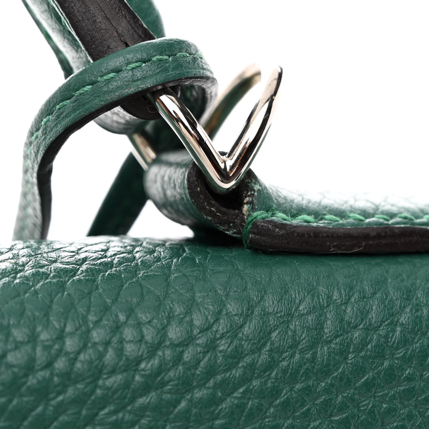 Hermes Taurillon Clemence Kelly Retourne 35 Malachite 20 of 22