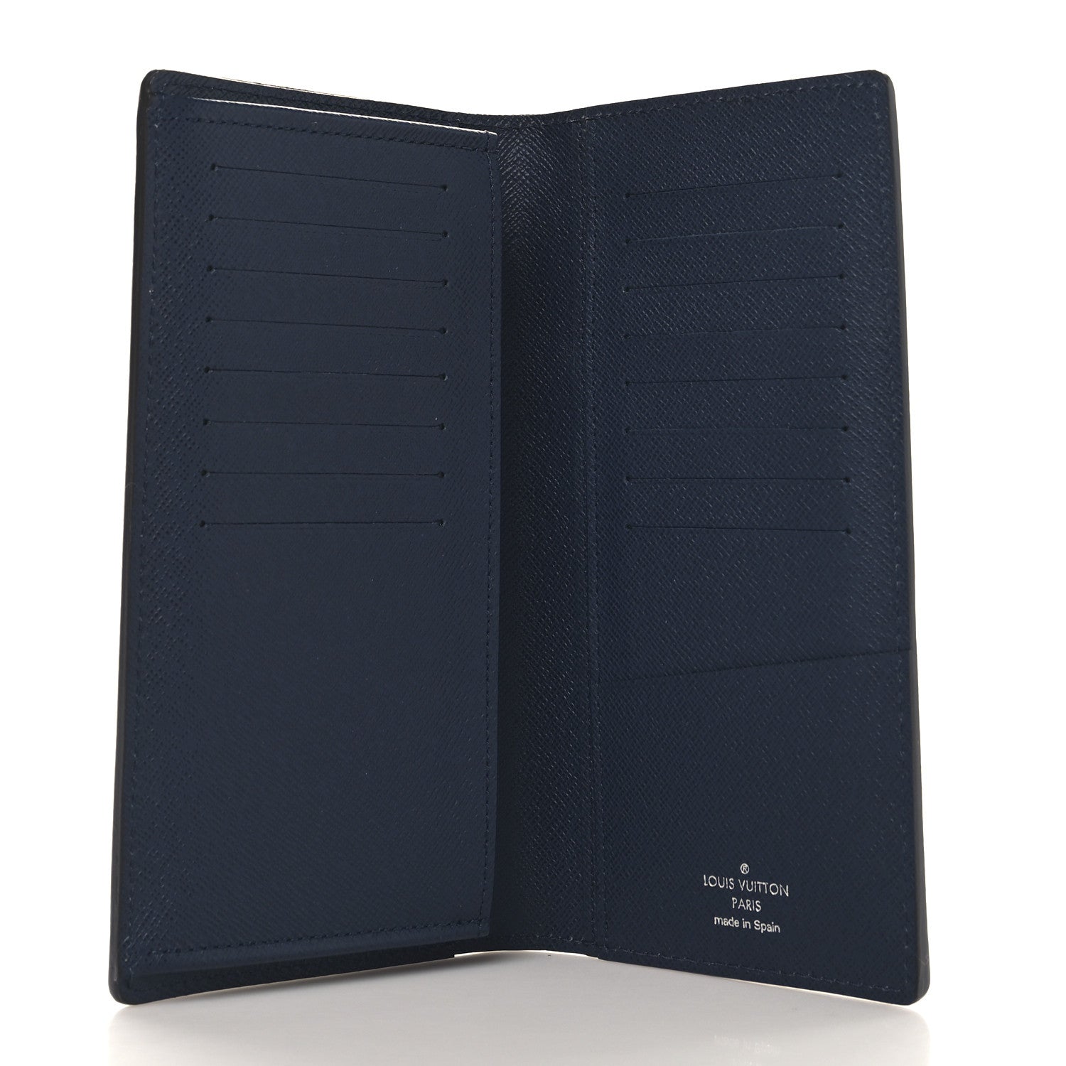 Louis Vuitton Epi Brazza Wallet Blue Marine 5 of 6