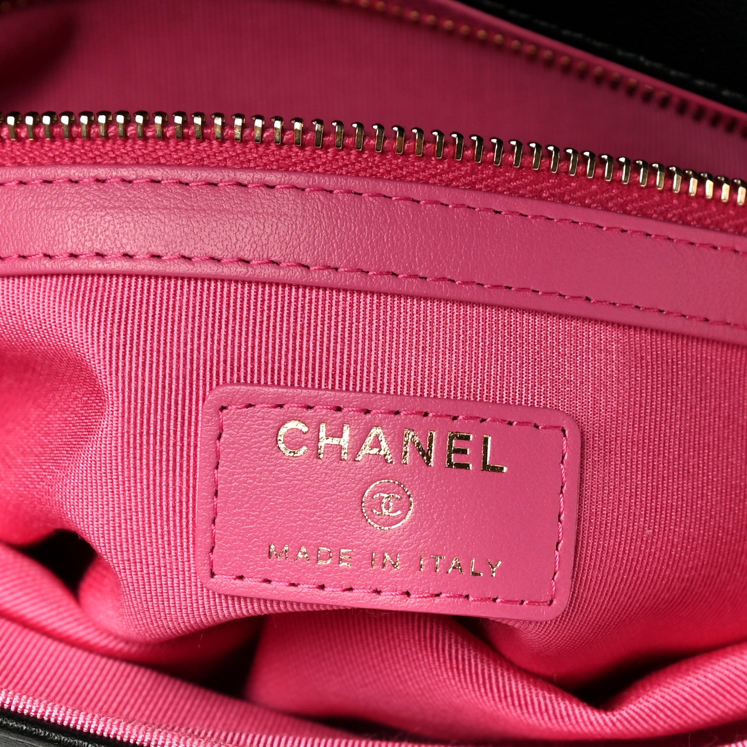 Chanel Goatskin Quilted Timeless CC Clutch Black 6 of 16