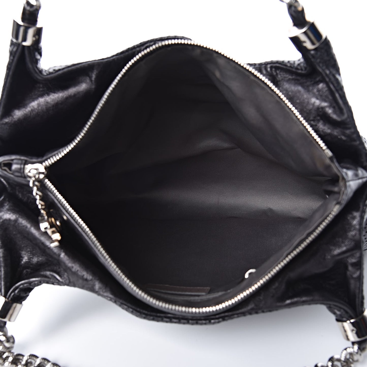 Calfskin Rodeo Drive Hobo Black