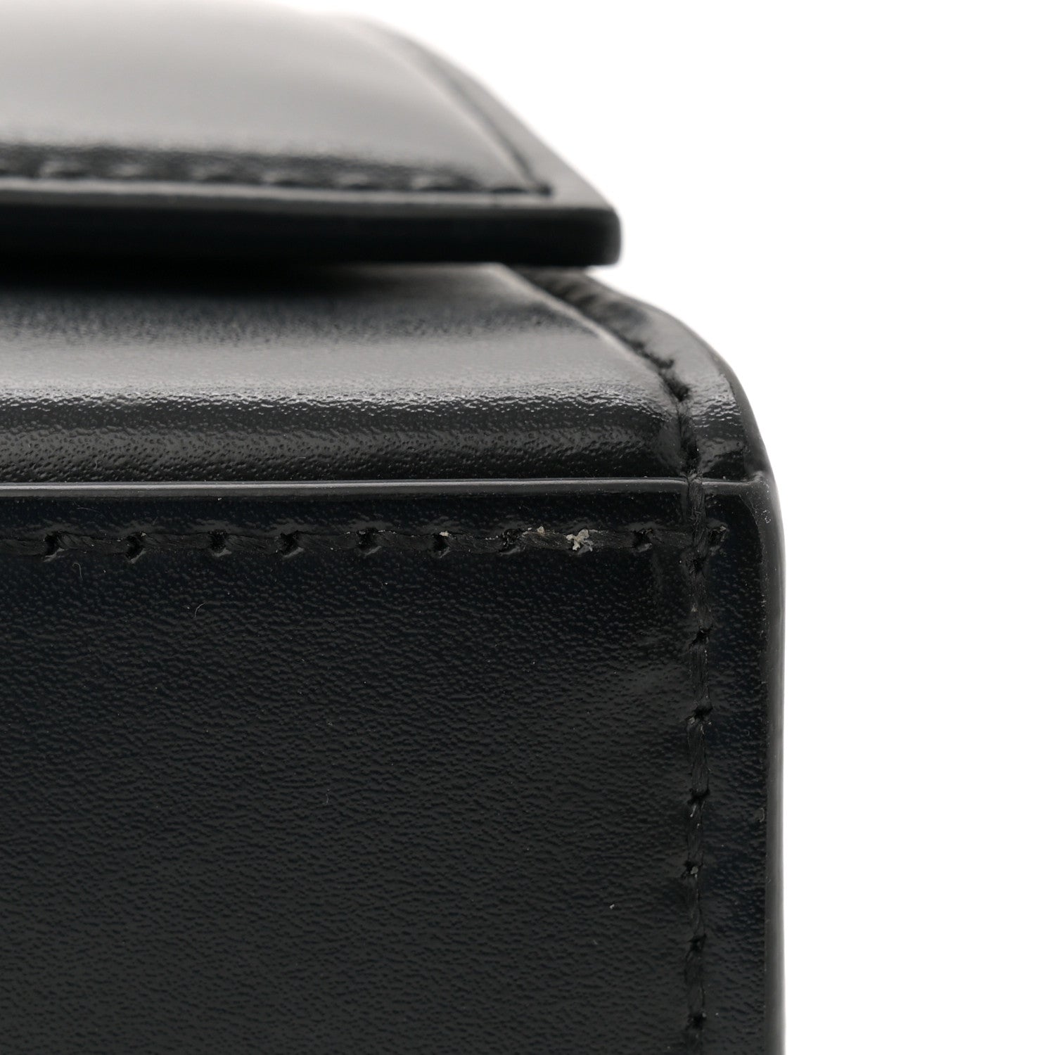 Balenciaga Shiny Box Calfskin Hourglass Chain Bag Black 11 of 11
