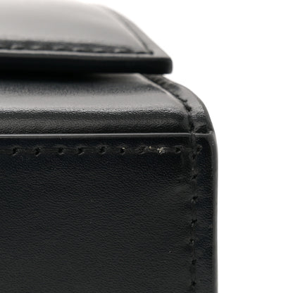 Balenciaga Shiny Box Calfskin Hourglass Chain Bag Black 11 of 11